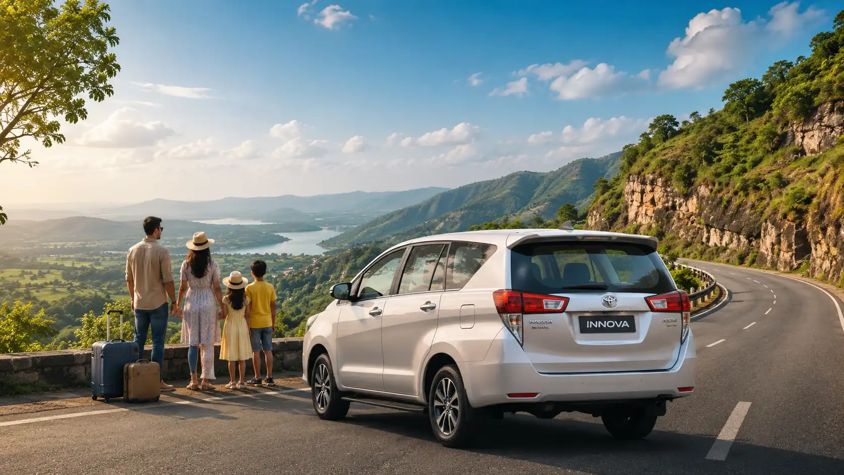 Innova cab for outstation trips from Bangalore